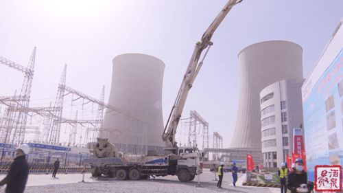 甘肅電投常樂電廠擴建工程全面啟動，3、4號機組建設(shè)進入施工快車道